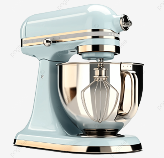 Starget ST-906 Stand Mixer, 400 Watt - Black and Silver