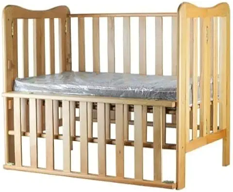 Beech Wood Baby Bed 3 Levels - Honey Up to 5 Years